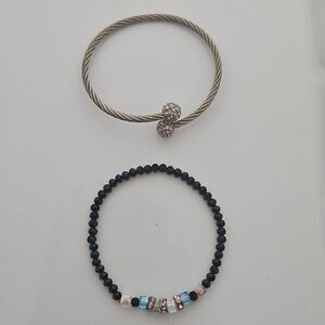 Guess Braided Rope & Friendship Bracelet Gold Plated